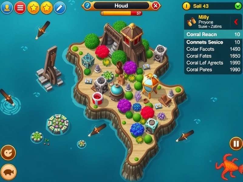 Indian Coral Care Gameplay - Coral Reef Management